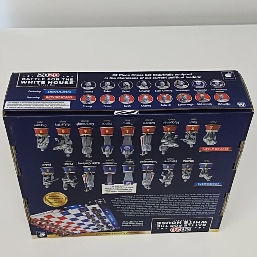New Inbox 2020 Battle For The White House Chess Set - Picture 2 of 4